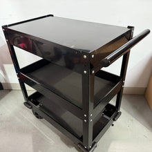 Load image into Gallery viewer, Black Slushie Machine Deluxe Heavy Duty Trolley with Custom Trim