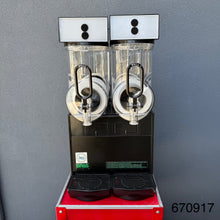 Load image into Gallery viewer, BRAS FBM2 Black Slushie Machine 2 x 10L Showroom Model SN#917