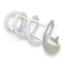 Load image into Gallery viewer, SPM Lower Auger Spiral White No Rear Cog