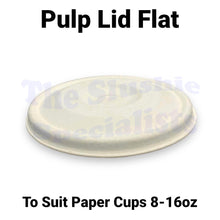 Load image into Gallery viewer, Universal Pulp Lid Flat for Paper Cups