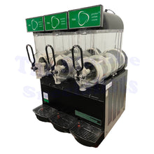 Load image into Gallery viewer, BRAS FBM3 Black Slushie Machine 3 x 10L