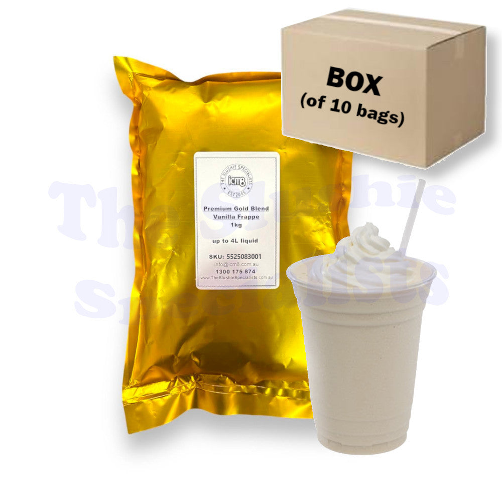 Premium Gold Vanilla Frappe Box