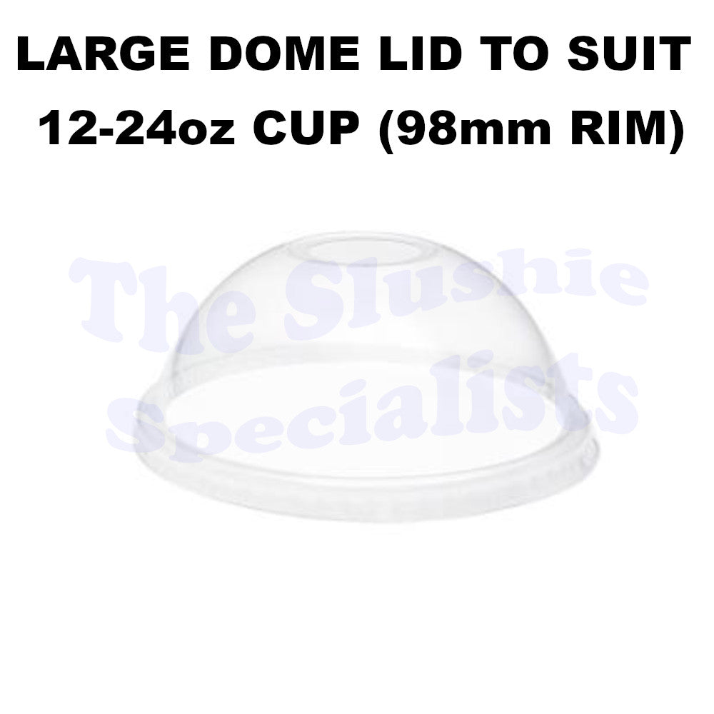 Large Dome Lid to suit 1224oz EcoCup Box The Slushie Specialists