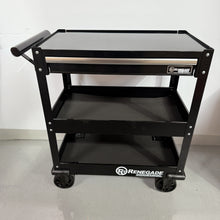 Load image into Gallery viewer, Black Slushie Machine Deluxe Heavy Duty Trolley with Custom Trim