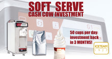 Load image into Gallery viewer, ICETEAM G1 Soft Serve Machine