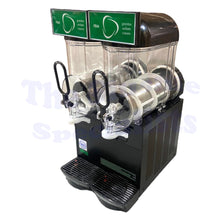 Load image into Gallery viewer, BRAS FBM2 Black Slushie Machine 2 x 10L