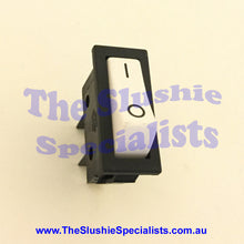 Load image into Gallery viewer, Switch 2 Way Small Black w White Button 11x30mm