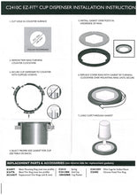 Load image into Gallery viewer, San Jamar EZ-Fit Cup Dispenser C2410CB