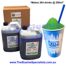 Load image into Gallery viewer, Fruchilla Slushie Mix Natural 99% Fruit Juice - Lemon Lime