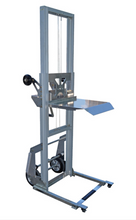 Load image into Gallery viewer, Aluminium Load Lifter Trolley with wheels on the handle, designed for easy lifting and transport of heavy items.
