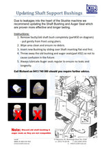 Load image into Gallery viewer, P1 - PM Shaft & Auger Seal Kit - Double Bowl