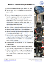 Load image into Gallery viewer, GBG Evaporator Tray Blue Single