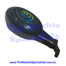 Load image into Gallery viewer, Tap Handle Oval Black w Spin Decal