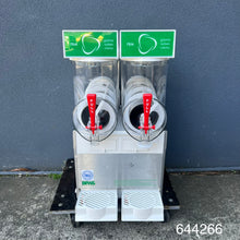 Load image into Gallery viewer, BRAS FBM2 Green Slushie Machine 2 x 10L Showroom Model SN#266

