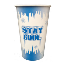Load image into Gallery viewer, Stay Cool 16oz/450ml Paper Cup Box
