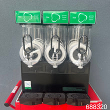 Load image into Gallery viewer, BRAS FBM3 Black Slushie Machine 3 x 10L - Showroom SN#320
