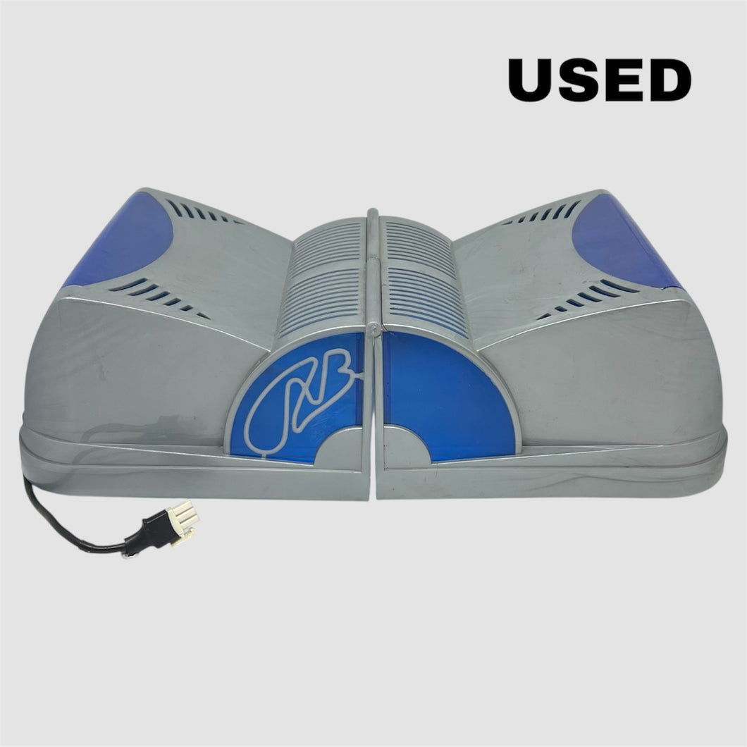 CAB Faby Lid Complete - Silver Front + Back USED  3 point socket