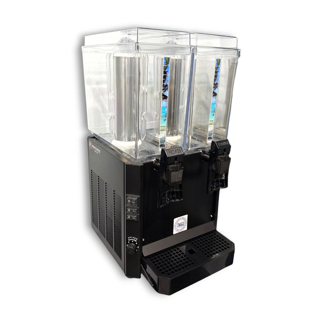 Promek VL Cold Drink Dispenser 2 x 12L Black (VL-223B) – The Slushie ...