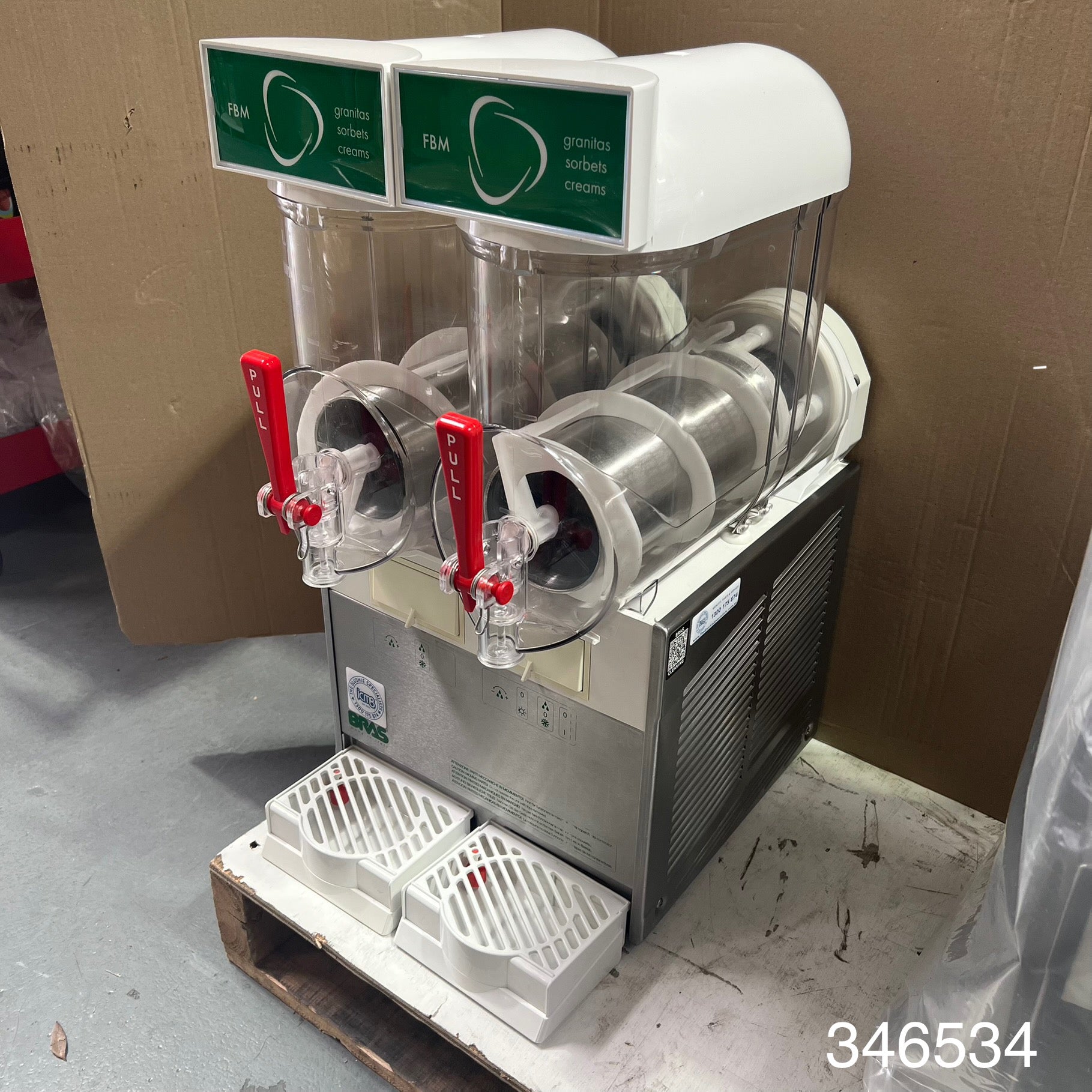 Preloved BRAS FBM2 Slushie Machine SN#534 – The Slushie Specialists