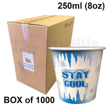 Load image into Gallery viewer, Stay Cool 8oz/250ml Paper Cup Box
