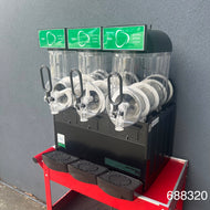 BRAS FBM3 Black Slushie Machine 3 x 10L - Showroom SN#320