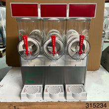 Load image into Gallery viewer, BRAS FBM3 Preloved White Slushie Machine 3 x 10L 234
