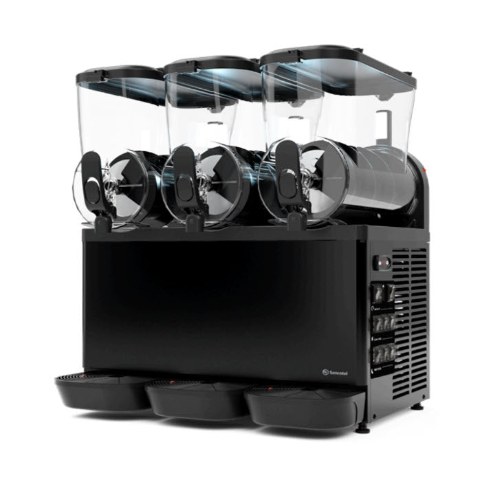 Carpigiani Horeca GraniLuxe Black PP Triple Bowl Slushie Machine