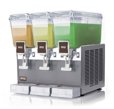 BRAS Maestrale Extra 3 AA Cold Drink Dispenser 3 x 12L