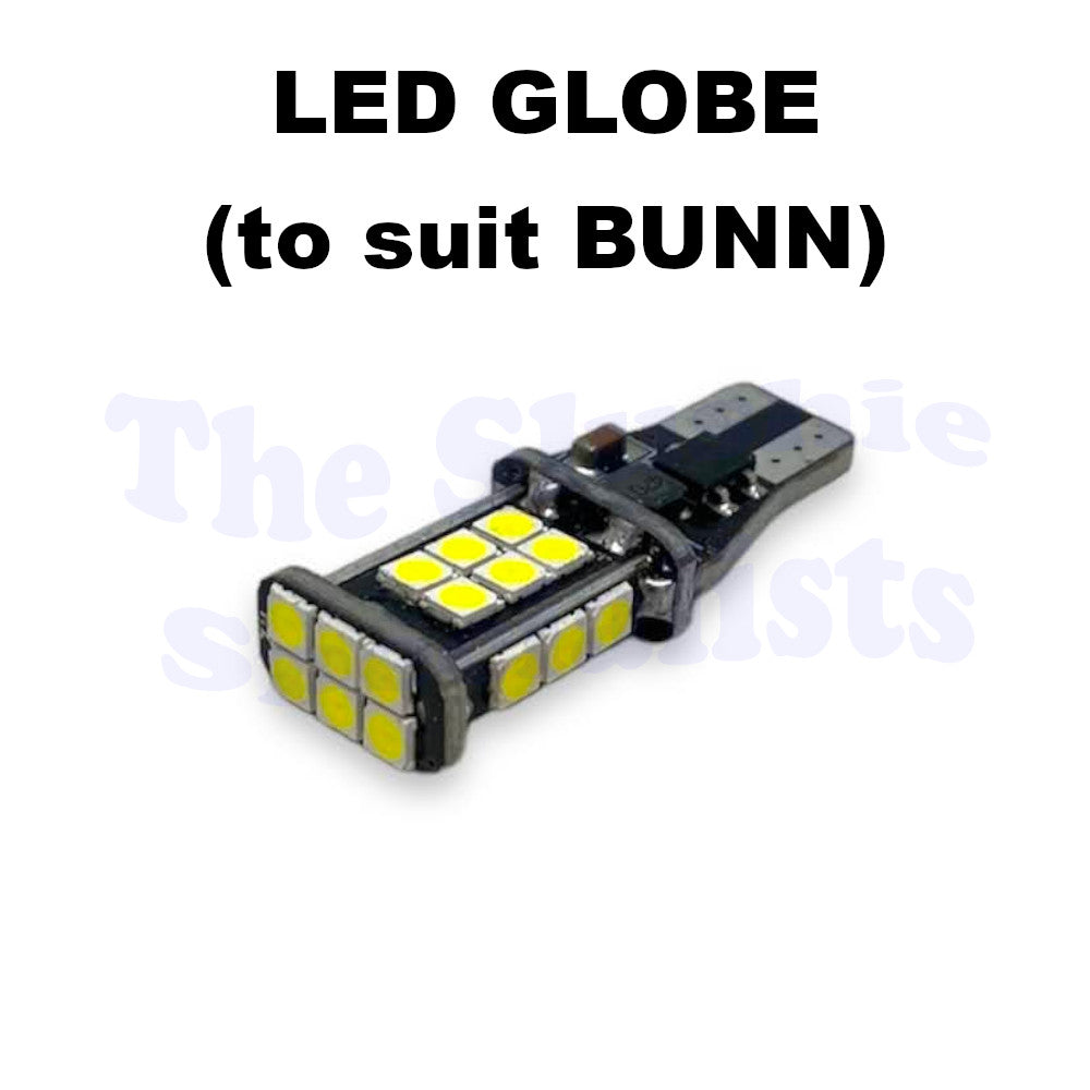 LED Globe T10 24SMD 12V to suit BUNN