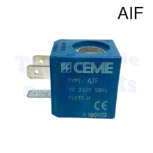 Load image into Gallery viewer, CEME Solenoid Coil AIF 230v 50Hz

