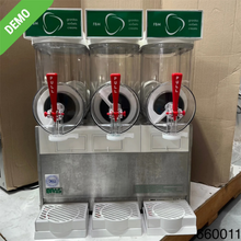 Load image into Gallery viewer, Demo BRAS FBM3 White Slushie Machine 3 x 10L - SN#011
