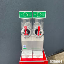 Load image into Gallery viewer, BRAS FBM2 Green Slushie Machine 2 x 10L Showroom Model SN#271
