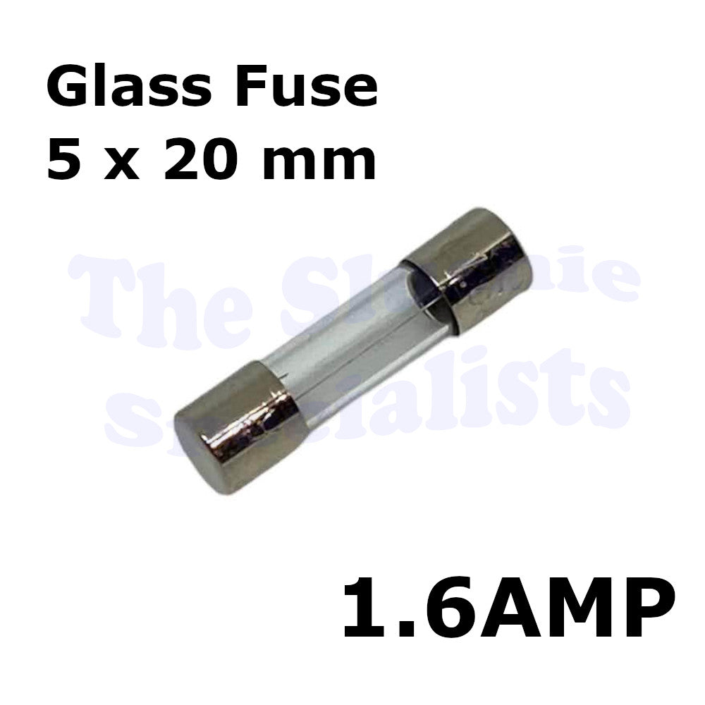 Glass Fuse 5x20mm 1.6Amp