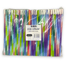 Load image into Gallery viewer, Eco Spoon Straw 4 PLY Paper Multi Coloured Pack
