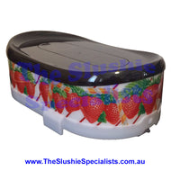 Ugolini Atlas / BRAS Giant Lid Black w Strawberries