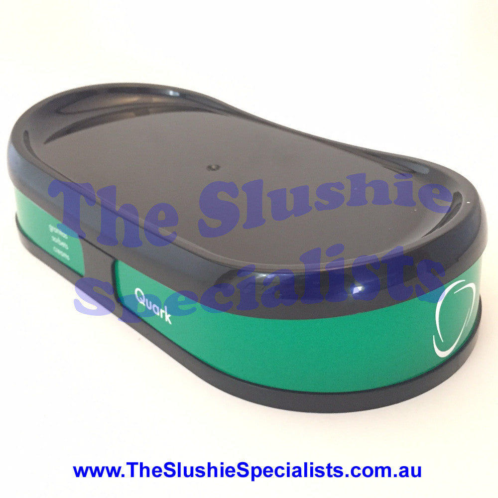 BRAS Quark Lid Black w Green Decal