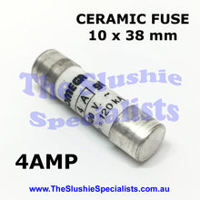 Load image into Gallery viewer, Ceramic Fuse 4Amp 10x38mm
