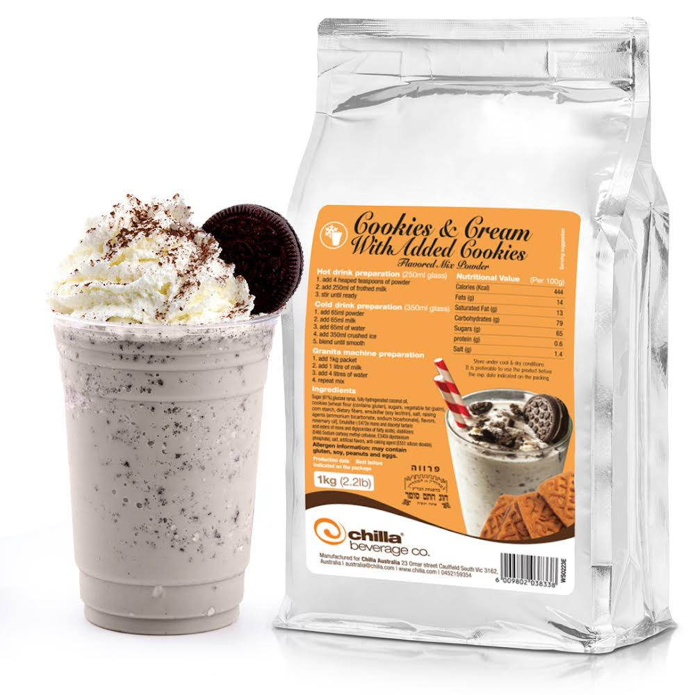 Chilla Cookies & Cream Frappe 1kg