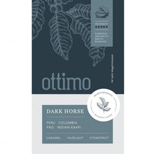 Load image into Gallery viewer, Ottimo Coffee Dark Horse Cafe Blend 1kg
