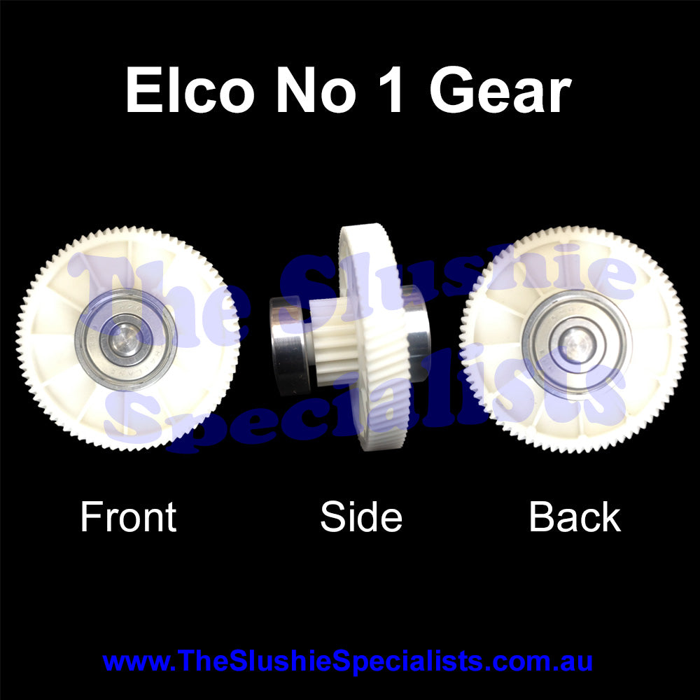 Elco No 1  Gear (New) with Large 19mm bearings