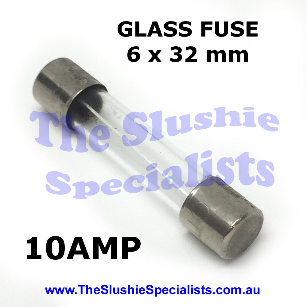 Glass Fuse 6 x 32mm 10Amp
