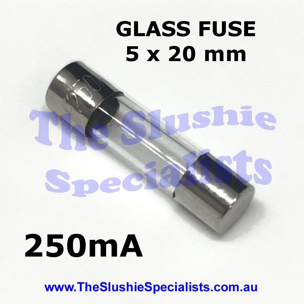 Glass Fuse 5x20mm 250mA