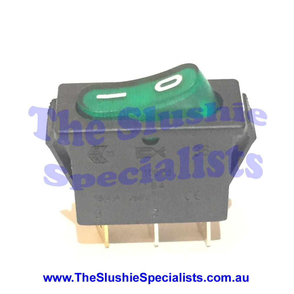 Switch 2 Way Small Black w Green button – The Slushie Specialists