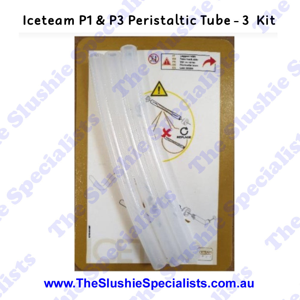 Iceteam P1 & P3 / Carpigiani Peristaltic Tube x 3