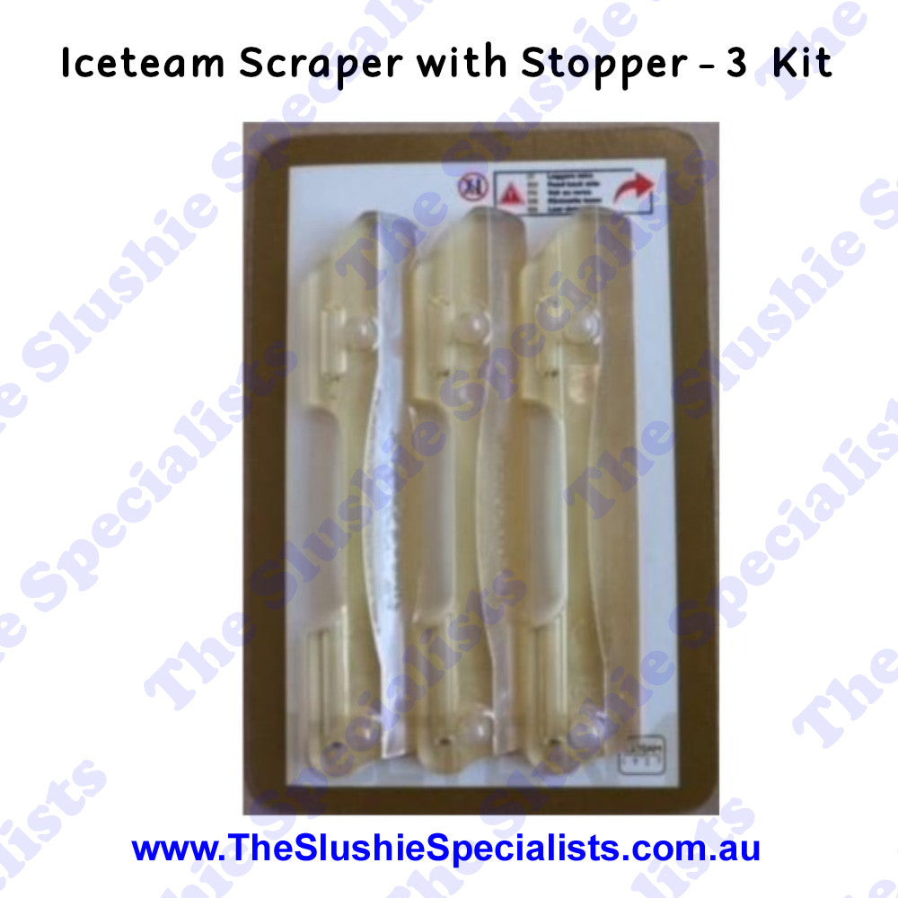 Iceteam / Carpigiani Scraper - with Stopper 3 Kit