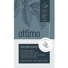 Load image into Gallery viewer, Ottimo Coffee Malvern Blend 1kg
