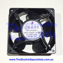 Load image into Gallery viewer, Axial Fan UNADA IP55 - 120mm x 120mm x 38mm
