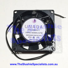 Load image into Gallery viewer, Axial Fan UNADA  IP55 - 80mm x 80mm x 25mm
