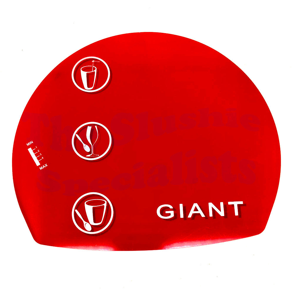 Ugolini Giant (BRAS Atlas) Red Gearbox Cover Decal
