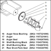 Load image into Gallery viewer, BUNN Auger Seal (Hopper drum seal)
